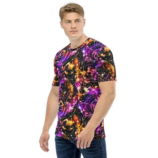 Ember Network on a Men's Crew Neck T-Shirt