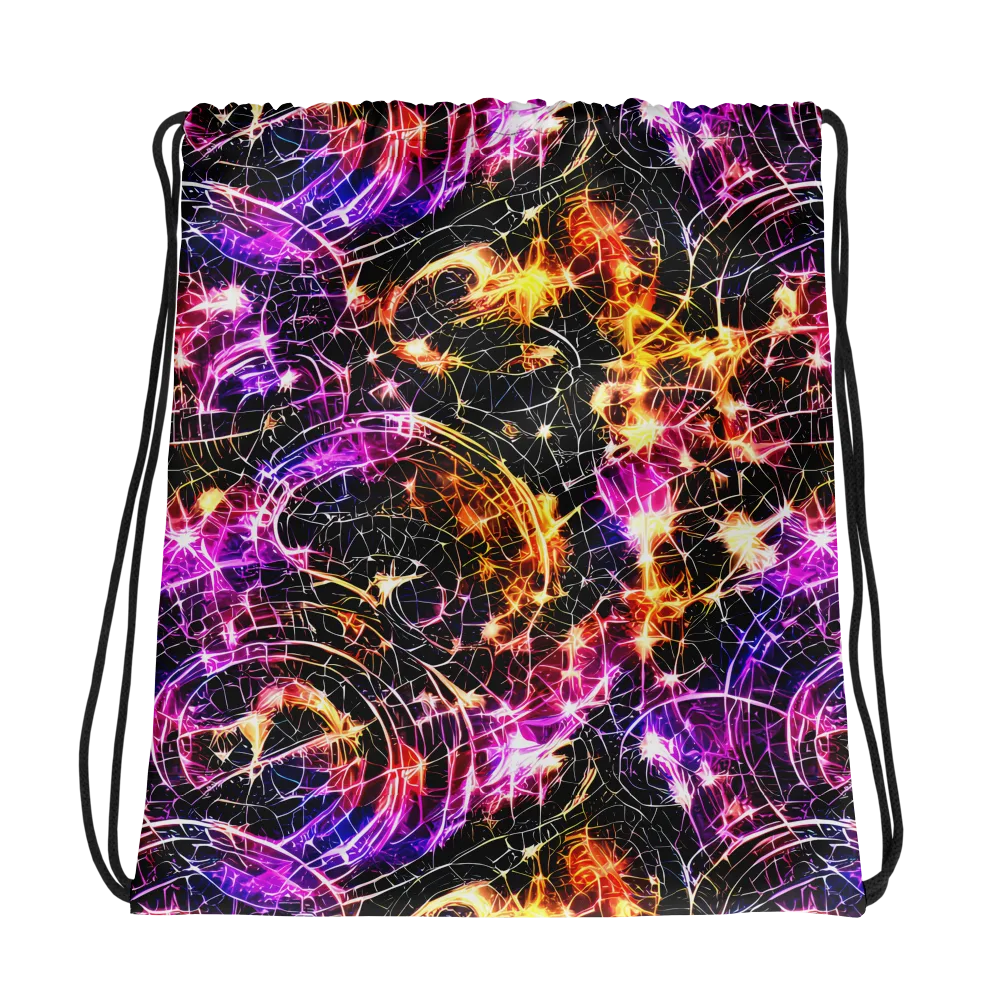 Ember Network on Drawstring Bag — Photo