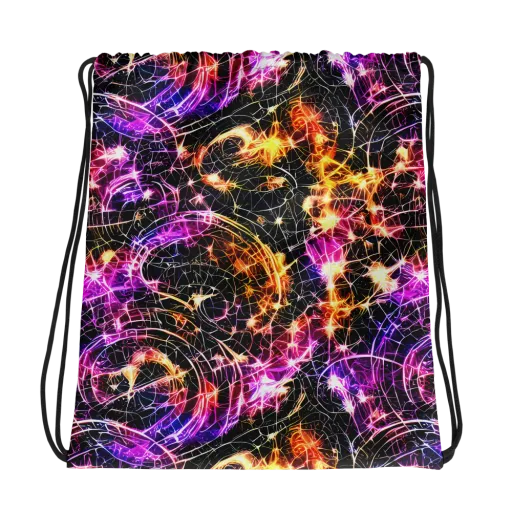 Ember Network on a Drawstring Bag