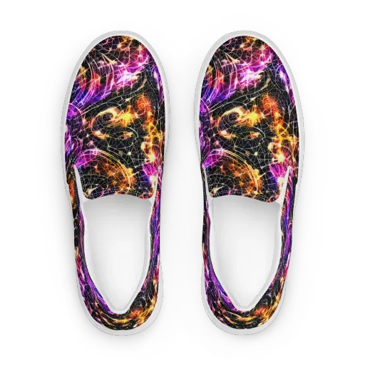 Ember Network on a Women's Slip-On Canvas Shoes