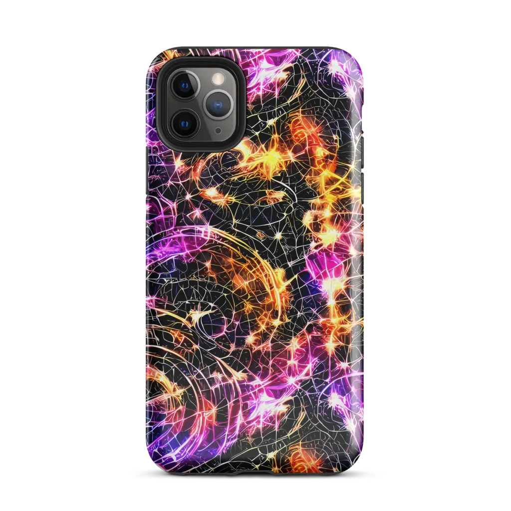 Ember Network on Tough Case for iPhone® — Front