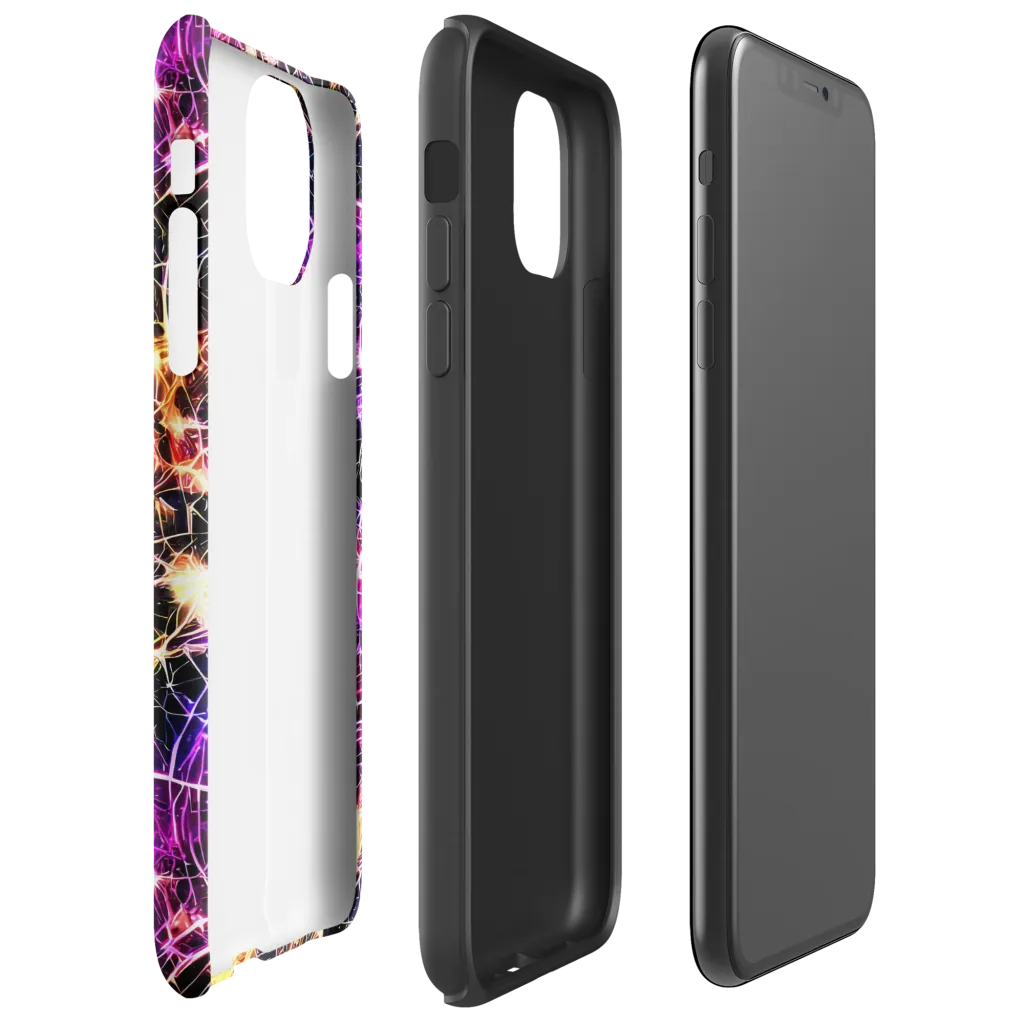 Ember Network on Tough Case for iPhone® — Right