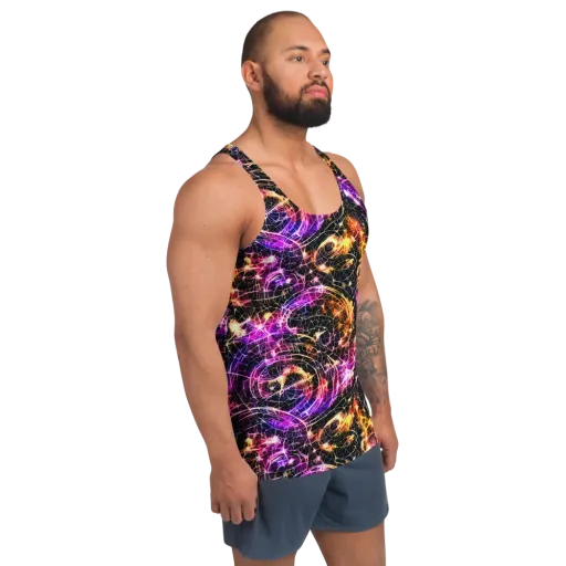 Ember Network on a Men's Tank Top