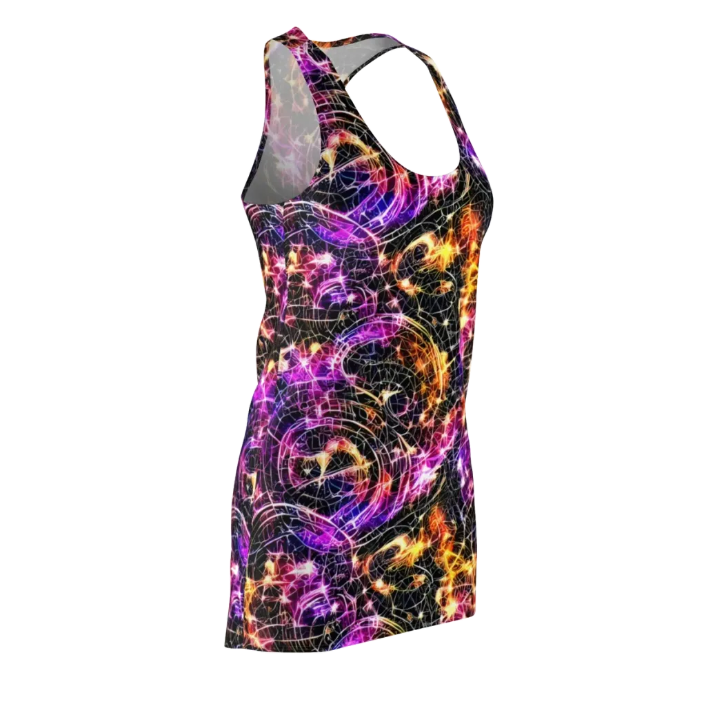 Ember Network on Racerback Dress — Front Side