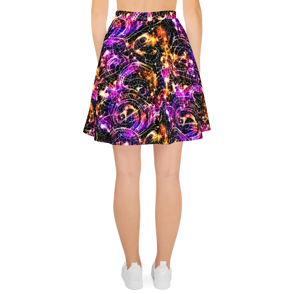Ember Network on Skater Skirt — Back