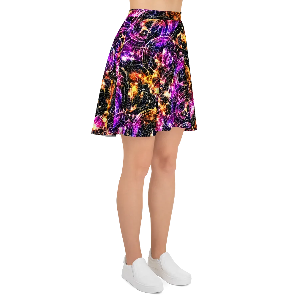 Ember Network on Skater Skirt — Right