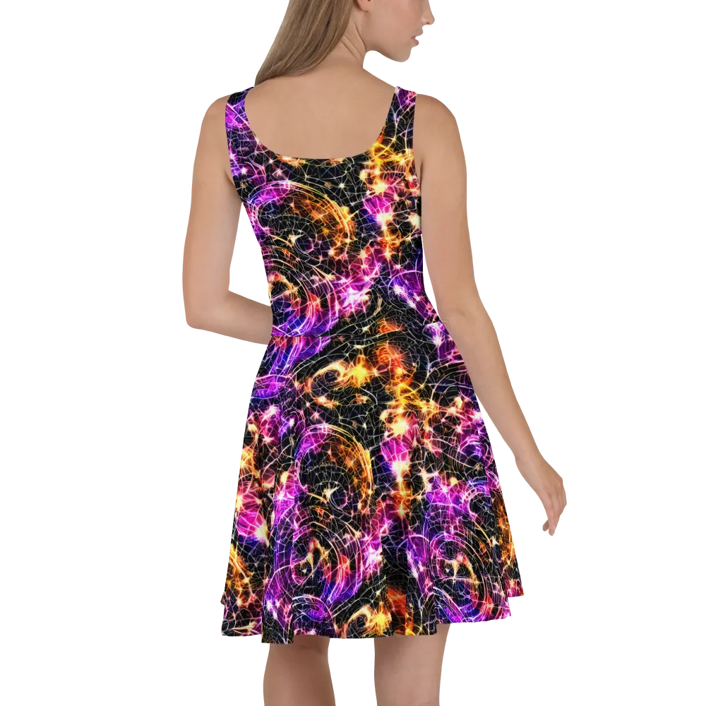 Ember Network on Skater Dress — Back