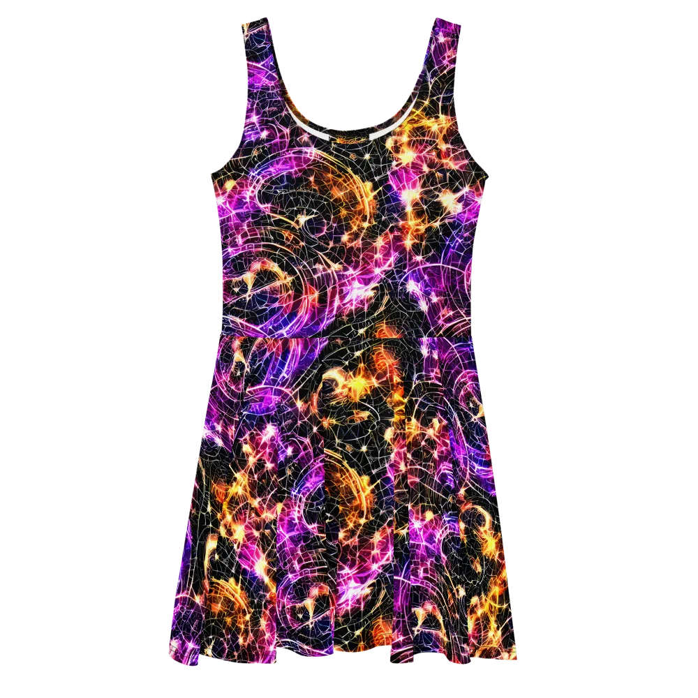 Ember Network on Skater Dress — Front