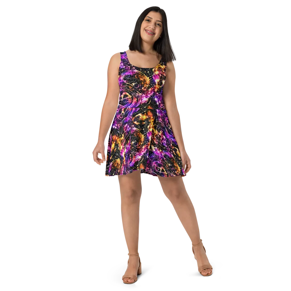 Ember Network on Skater Dress — Front