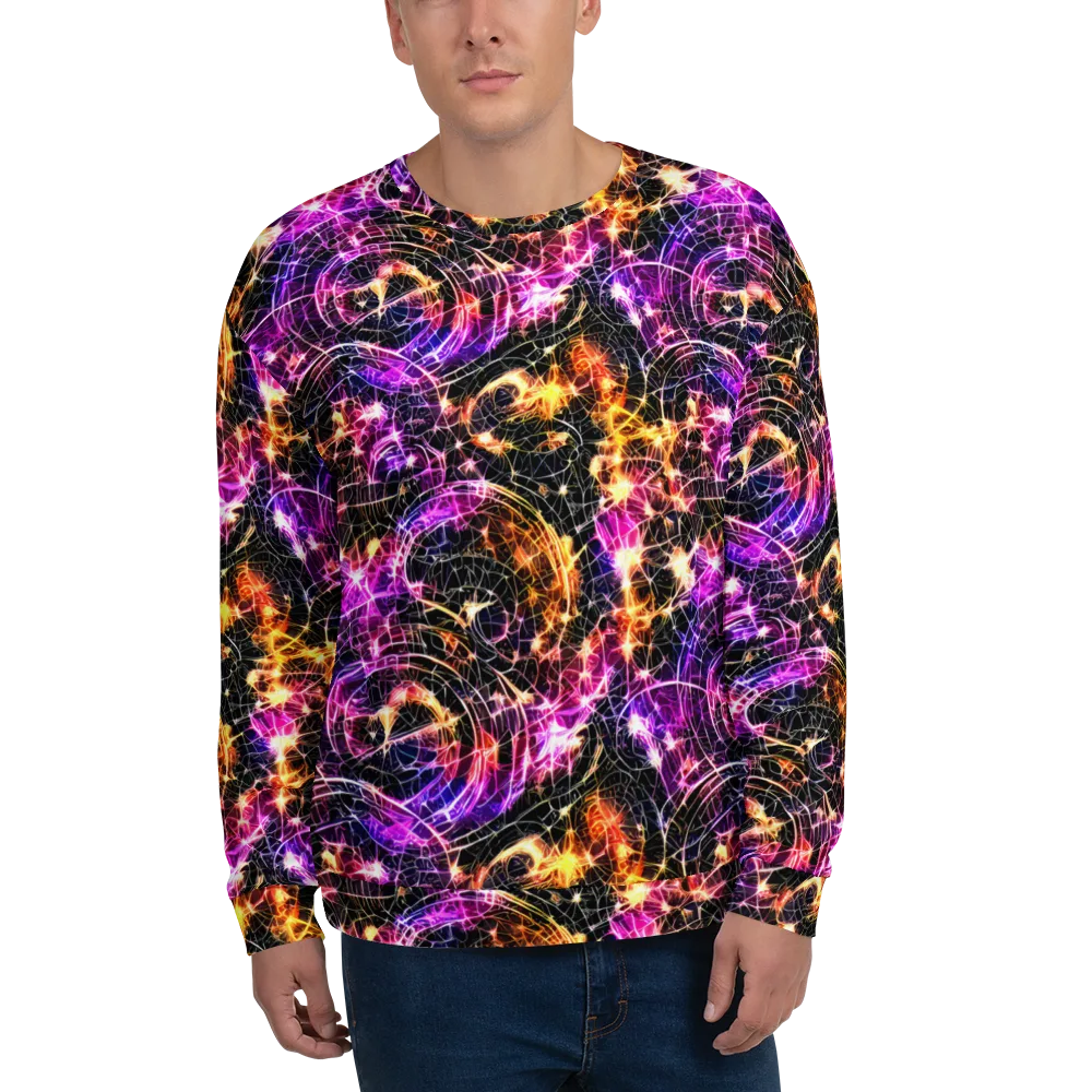 Ember Network on Sweatshirt — Front