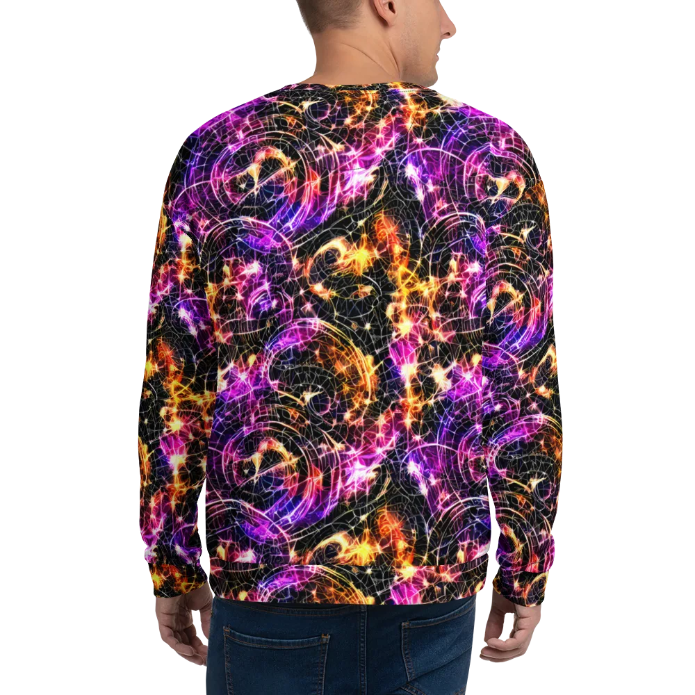 Ember Network on Sweatshirt — Back