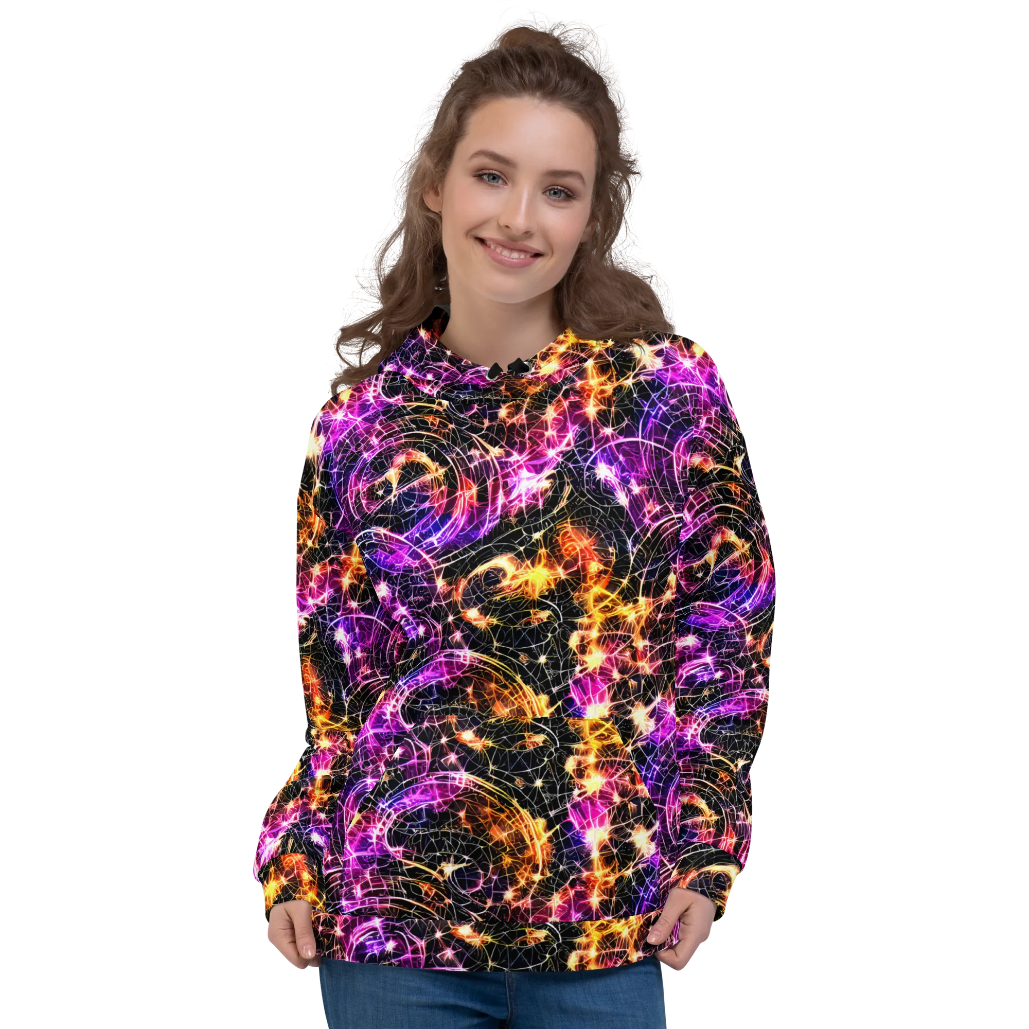 Ember Network on Hoodie — Front