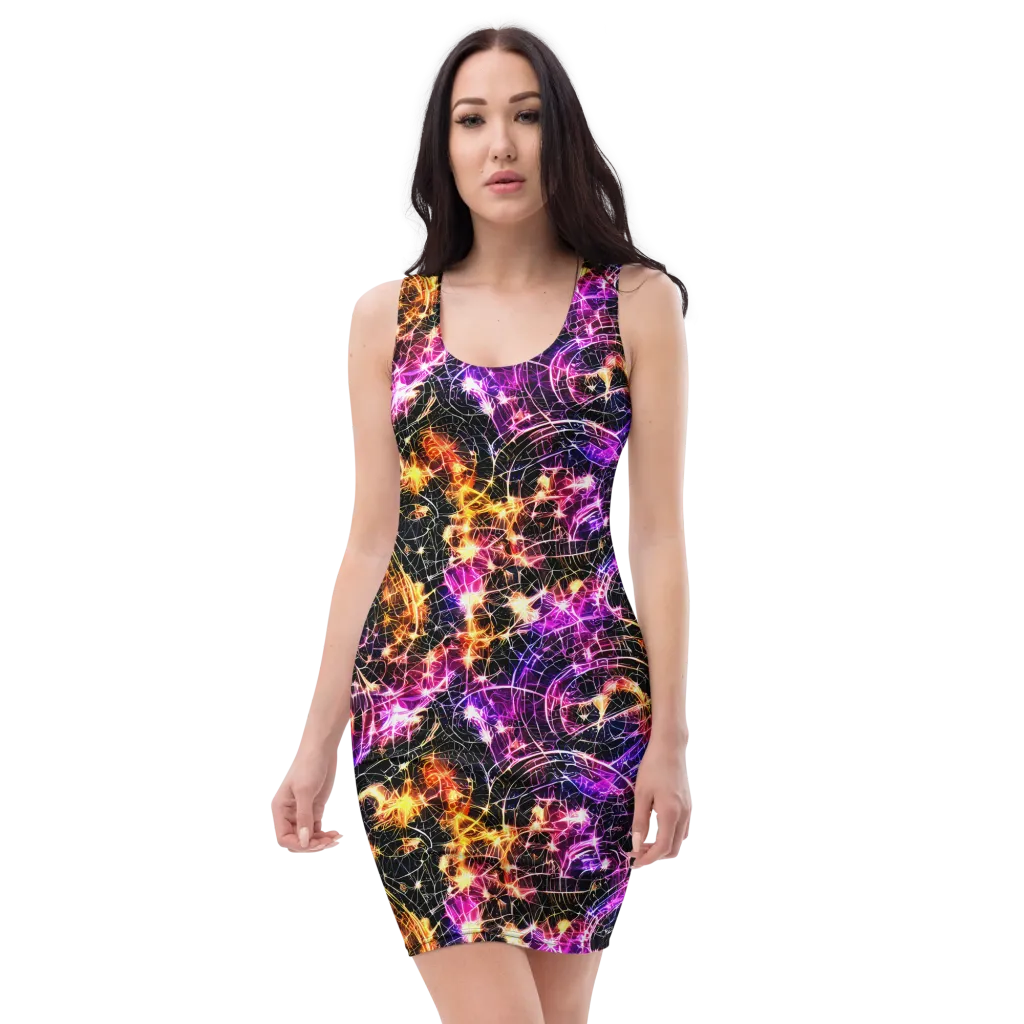 Ember Network on Bodycon Dress — Front