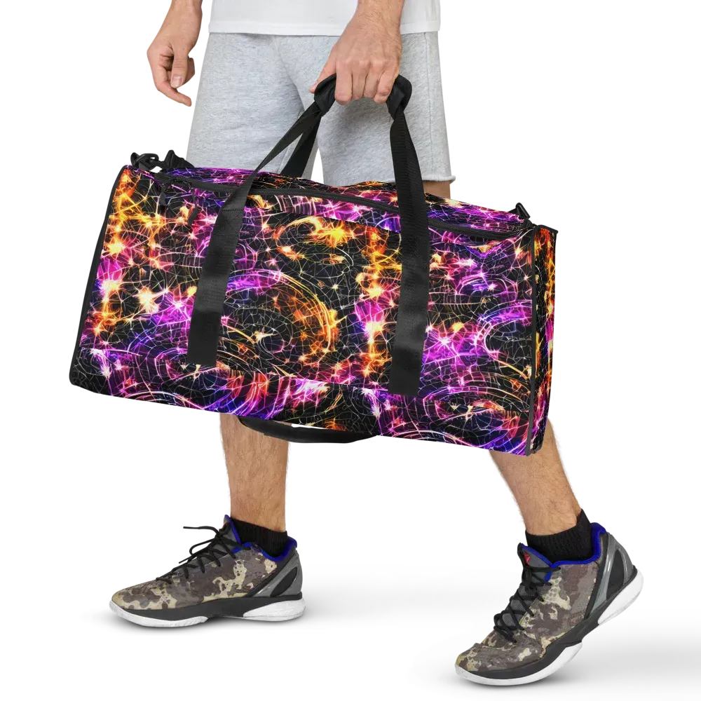 Ember Network on Duffle Bag — Front
