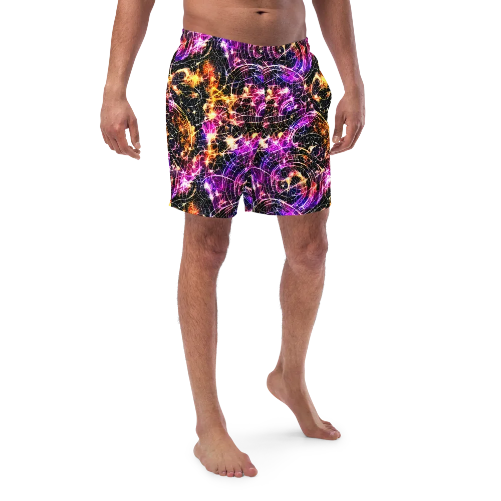 Ember Network on Swim Trunks — Front