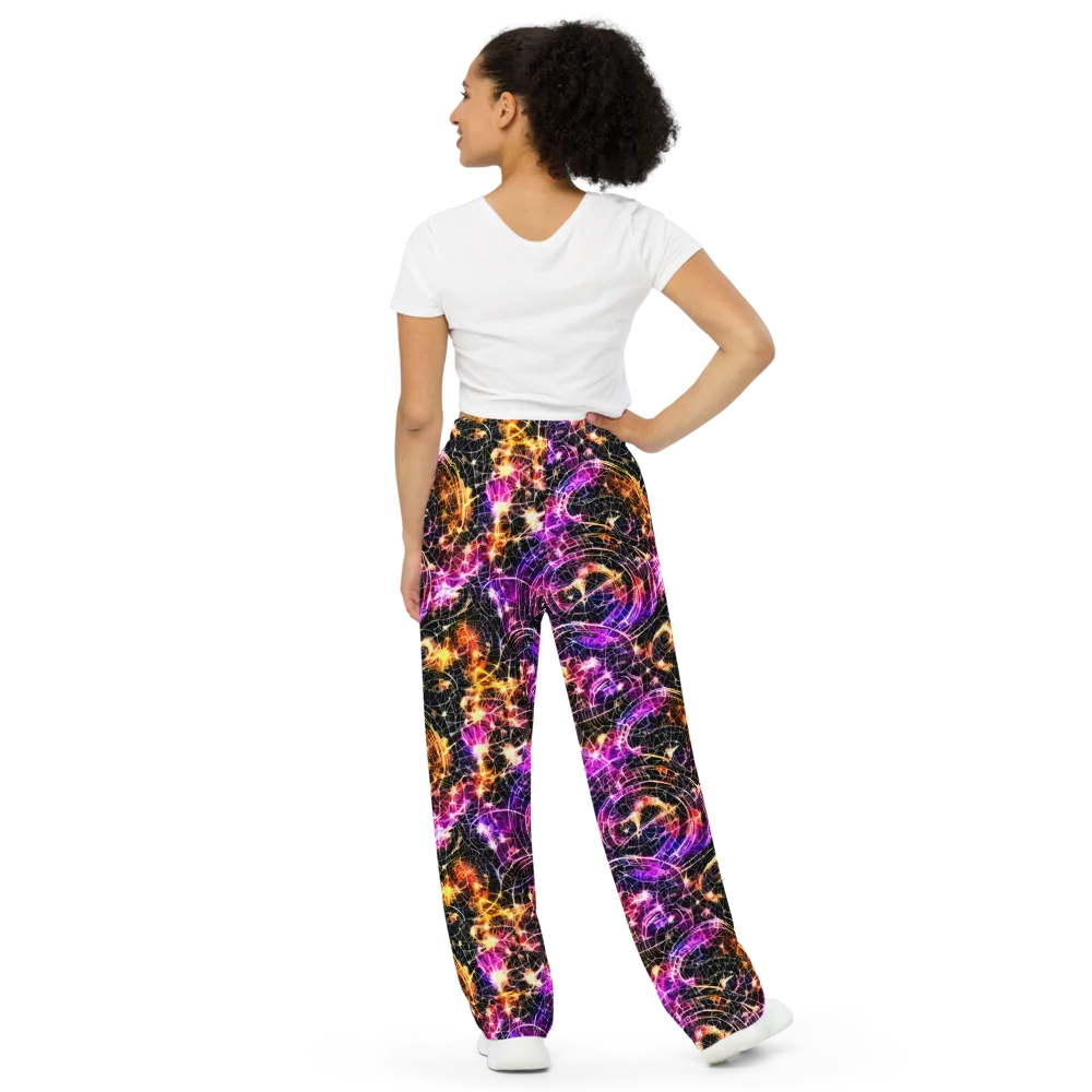 Ember Network on Wide-Leg Pants — Back
