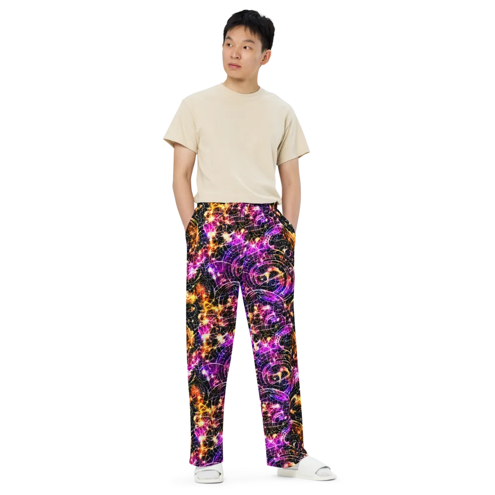 Ember Network on Wide-Leg Pants — Front