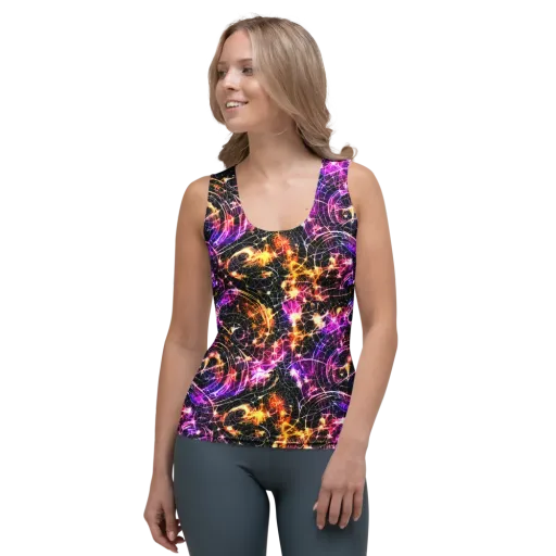 Ember Network on a Women's Tank Top