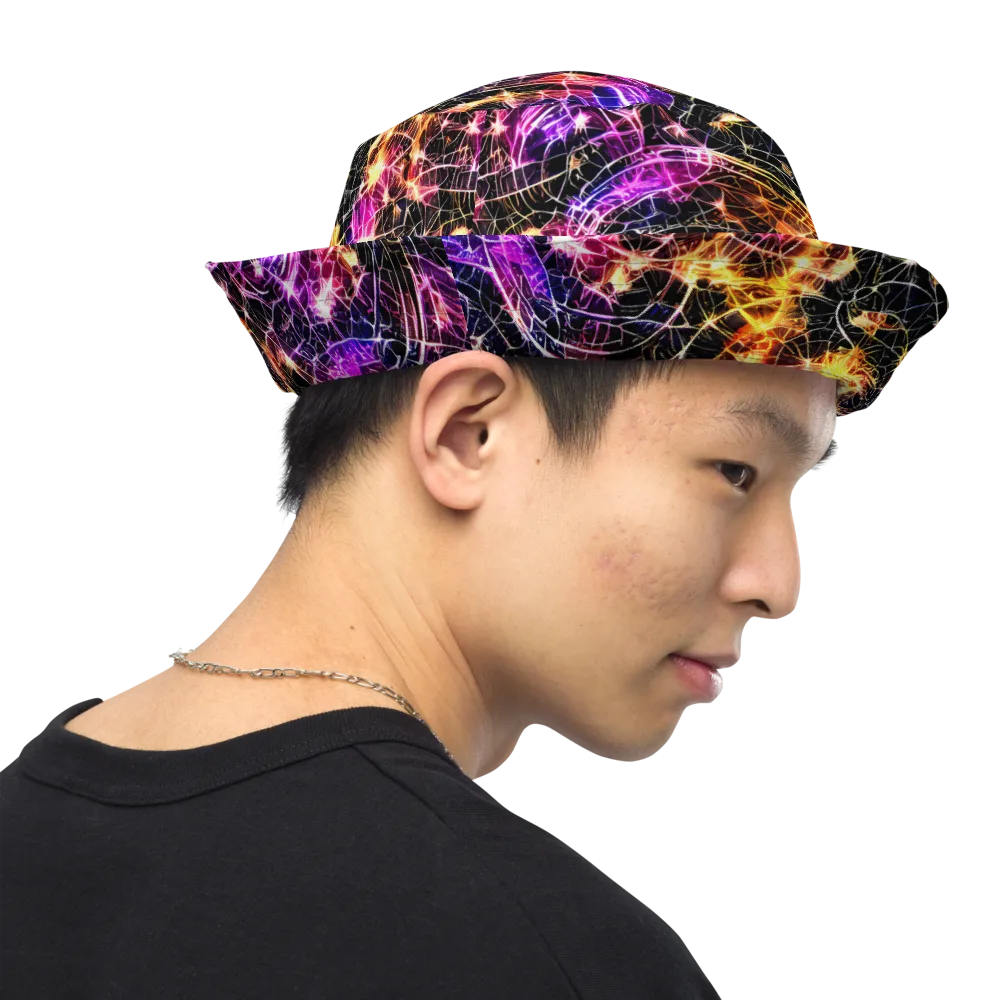 Ember Network on Reversible Bucket Hat — Right Outside