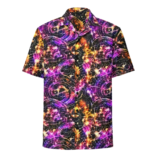 Ember Network on a Button Shirt