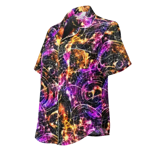 Ember Network on a Women's Short Sleeve Pajama Top