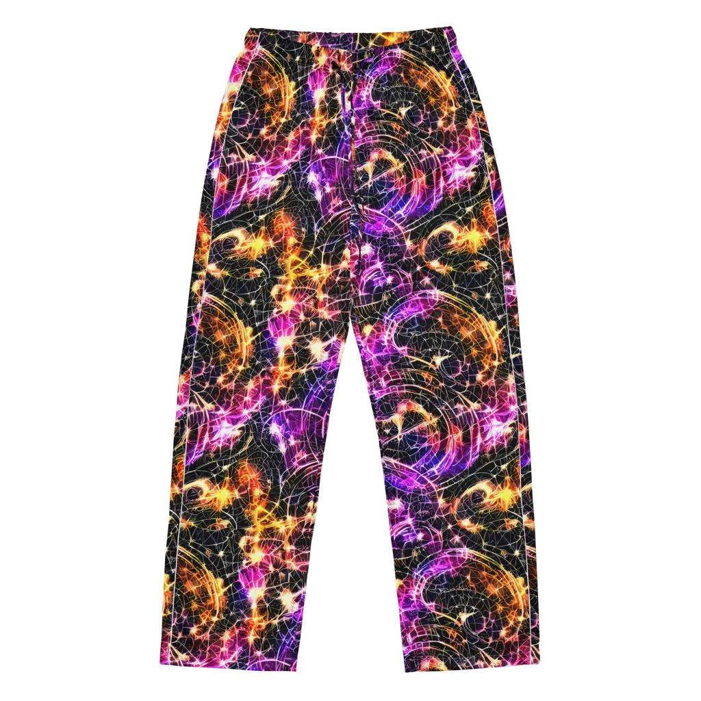 Ember Network on Women's Pajama Pants — Front