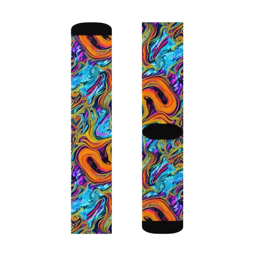 Vivid Gyre on a Socks