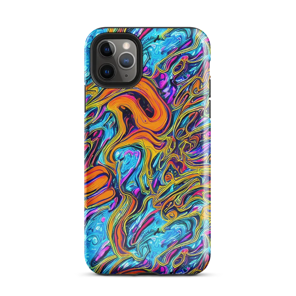 Vivid Gyre on Tough Case for iPhone® — Front