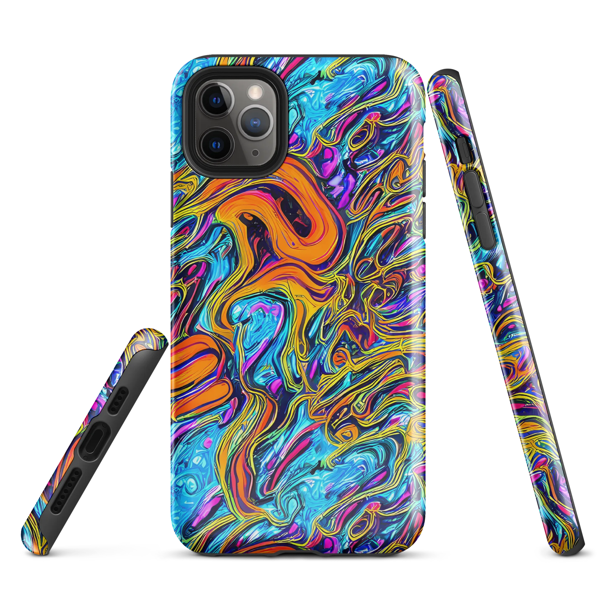 Vivid Gyre on Tough Case for iPhone® — Front