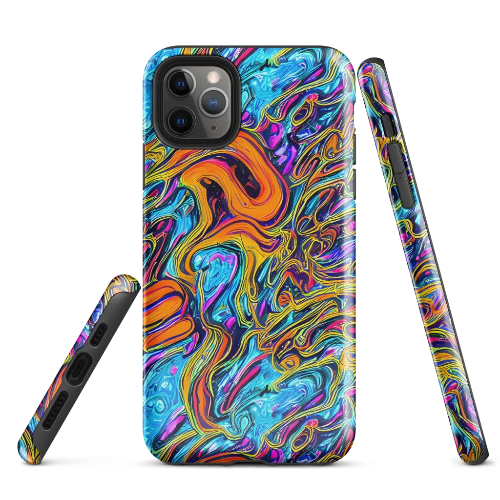 Vivid Gyre on Tough Case for iPhone® — Front