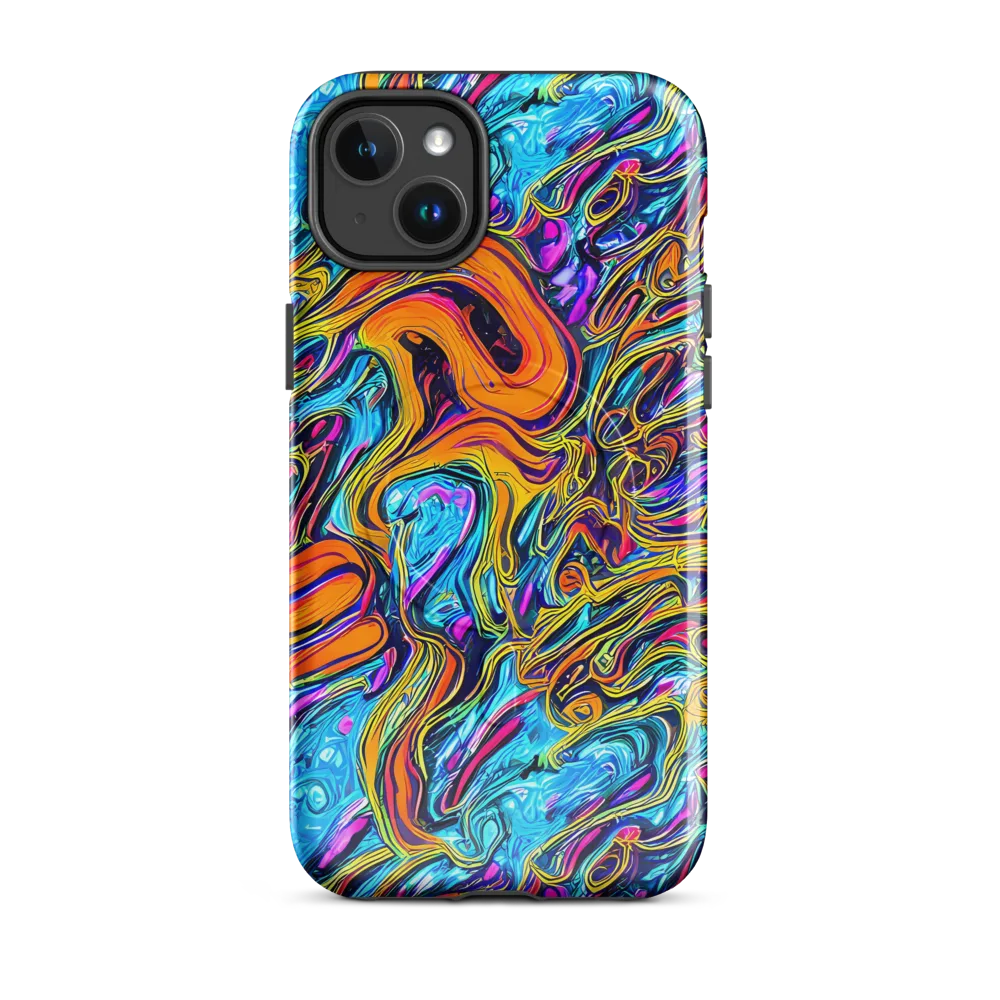 Vivid Gyre on MagSafe Tough Case for iPhone® — Front