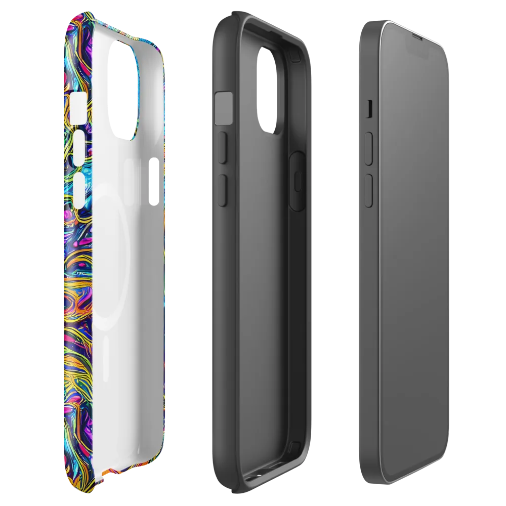 Vivid Gyre on MagSafe Tough Case for iPhone® — Front