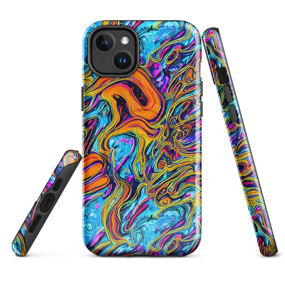 Vivid Gyre on MagSafe Tough Case for iPhone® — Front