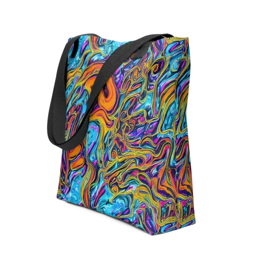 Vivid Gyre on a Tote Bag