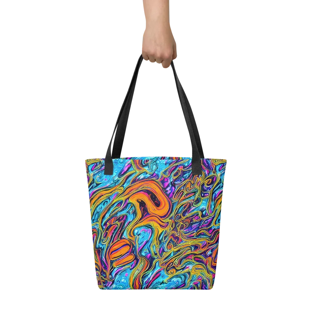 Vivid Gyre on Tote Bag — Front