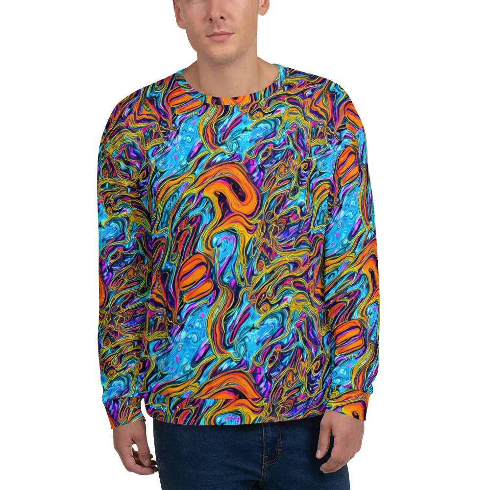 Vivid Gyre on Sweatshirt — Front