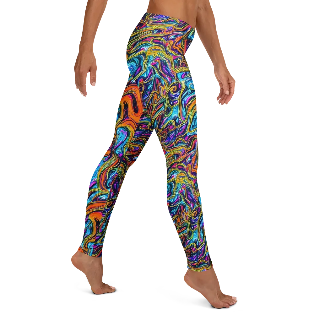 Vivid Gyre on Leggings — Right
