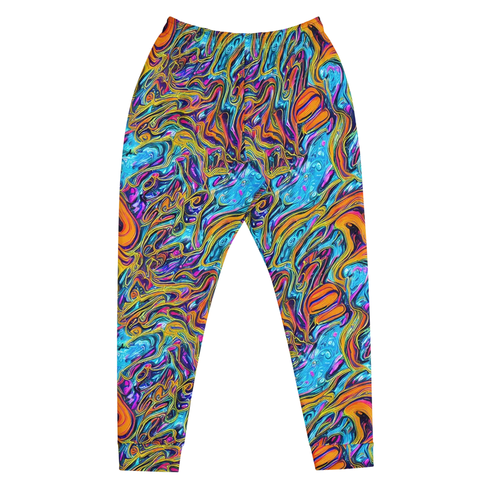 Vivid Gyre on Men's Joggers — Front