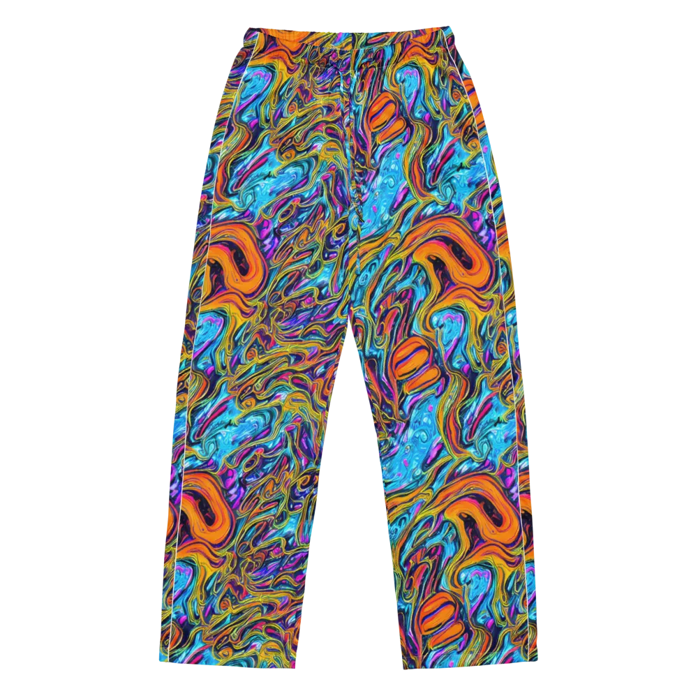 Vivid Gyre on Women's Pajama Pants — Front