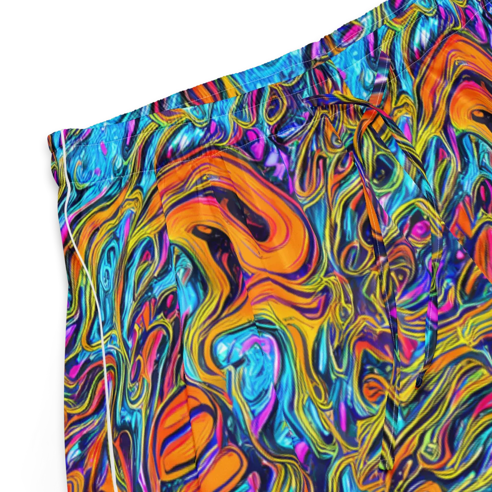 Vivid Gyre on Women's Pajama Shorts — Product details