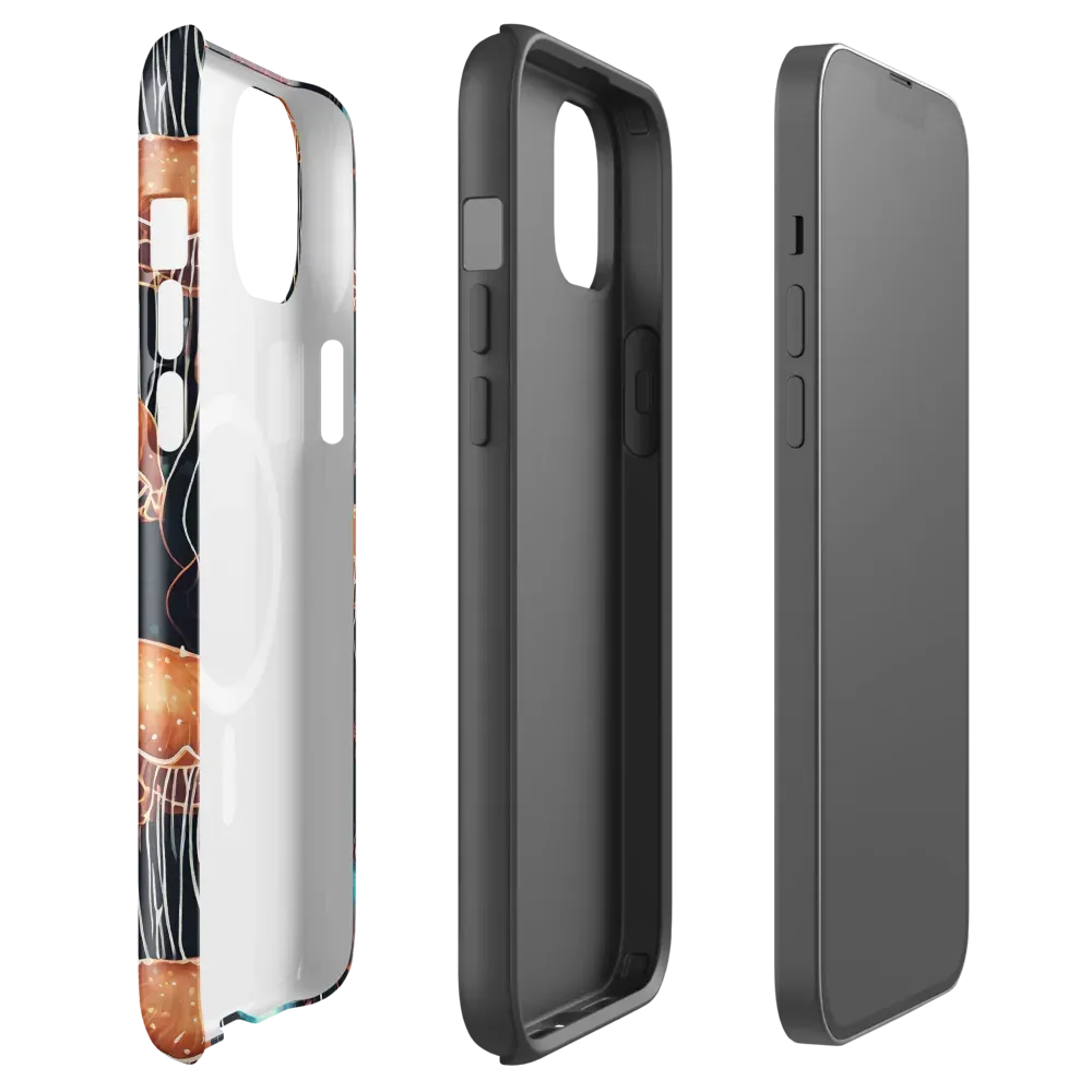 Ocean After Dark on MagSafe Tough Case for iPhone® — Front