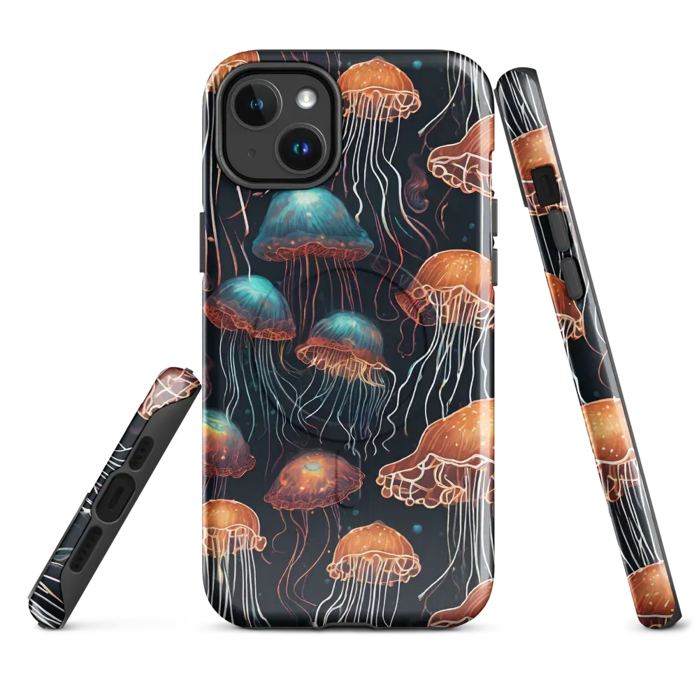Ocean After Dark on MagSafe Tough Case for iPhone® — Front