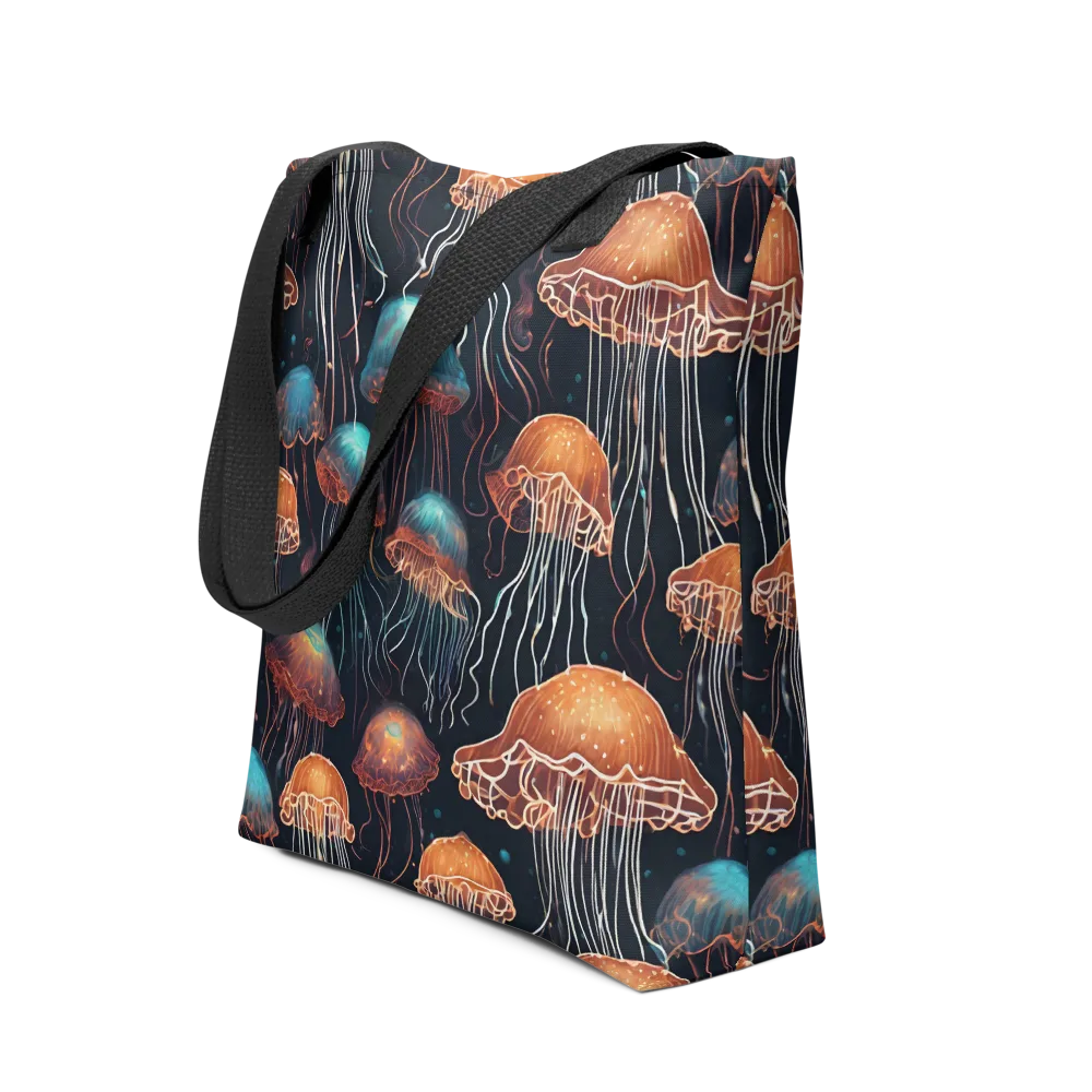 Ocean After Dark on Tote Bag — Front