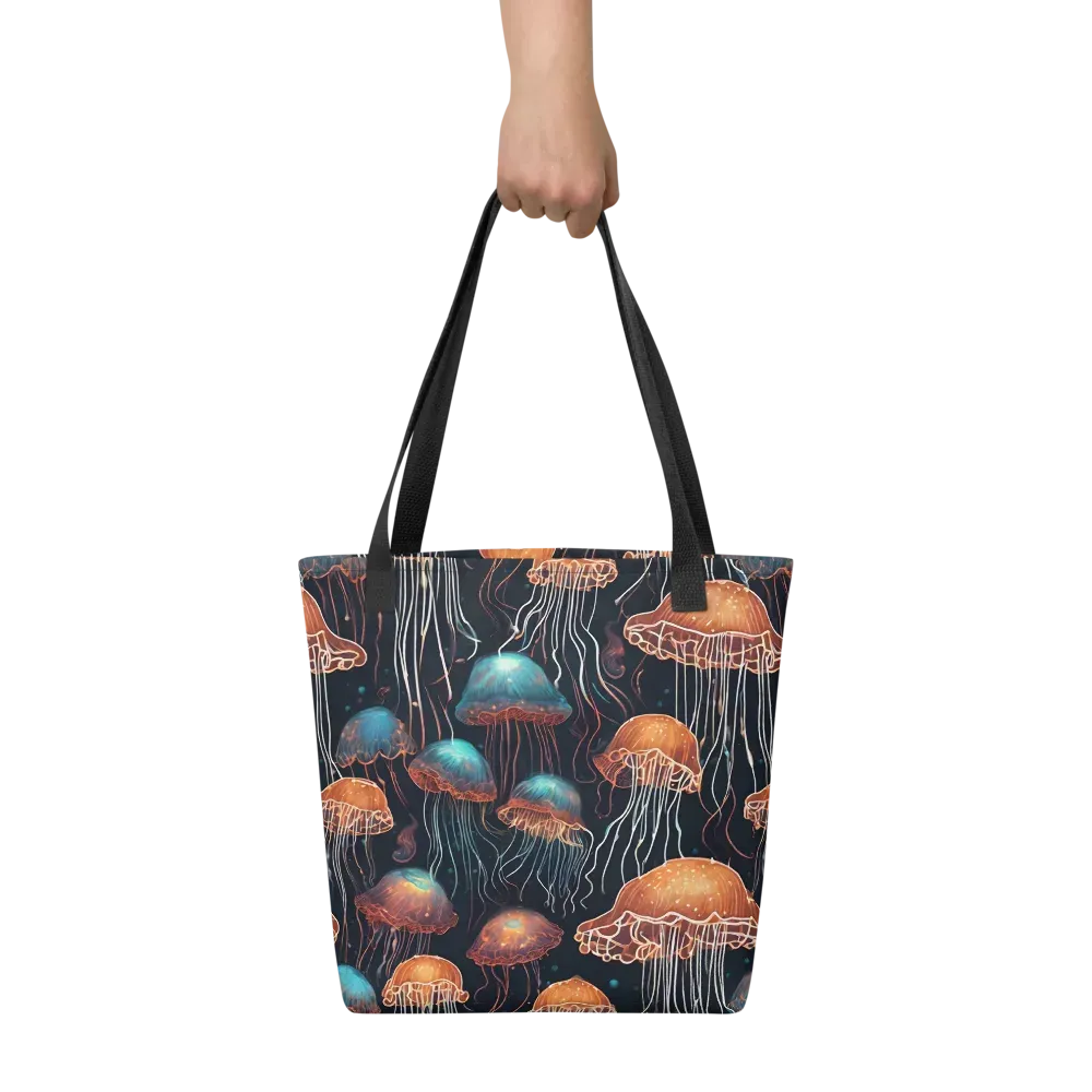 Ocean After Dark on Tote Bag — Front