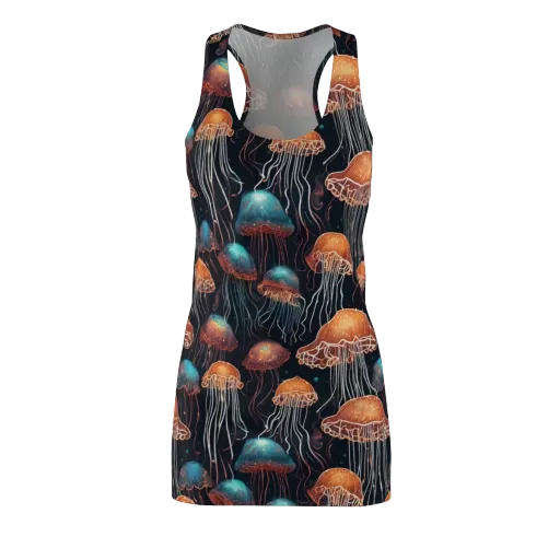 Ocean After Dark on a Racerback Dress