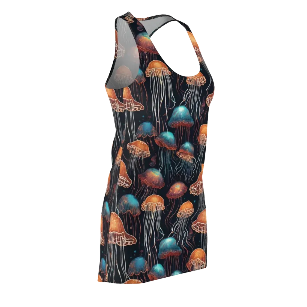 Ocean After Dark on Racerback Dress — Front Side