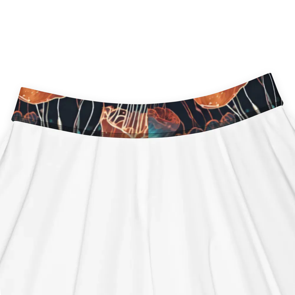 Ocean After Dark on Skater Skirt — Product details
