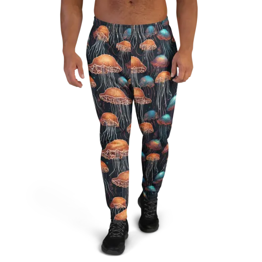 Ocean After Dark on a Men's Joggers