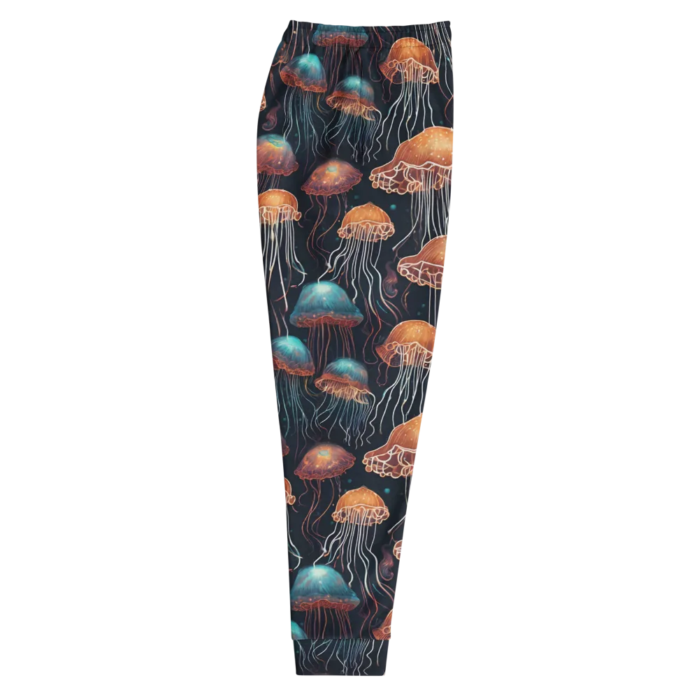 Ocean After Dark on Men's Joggers — Right