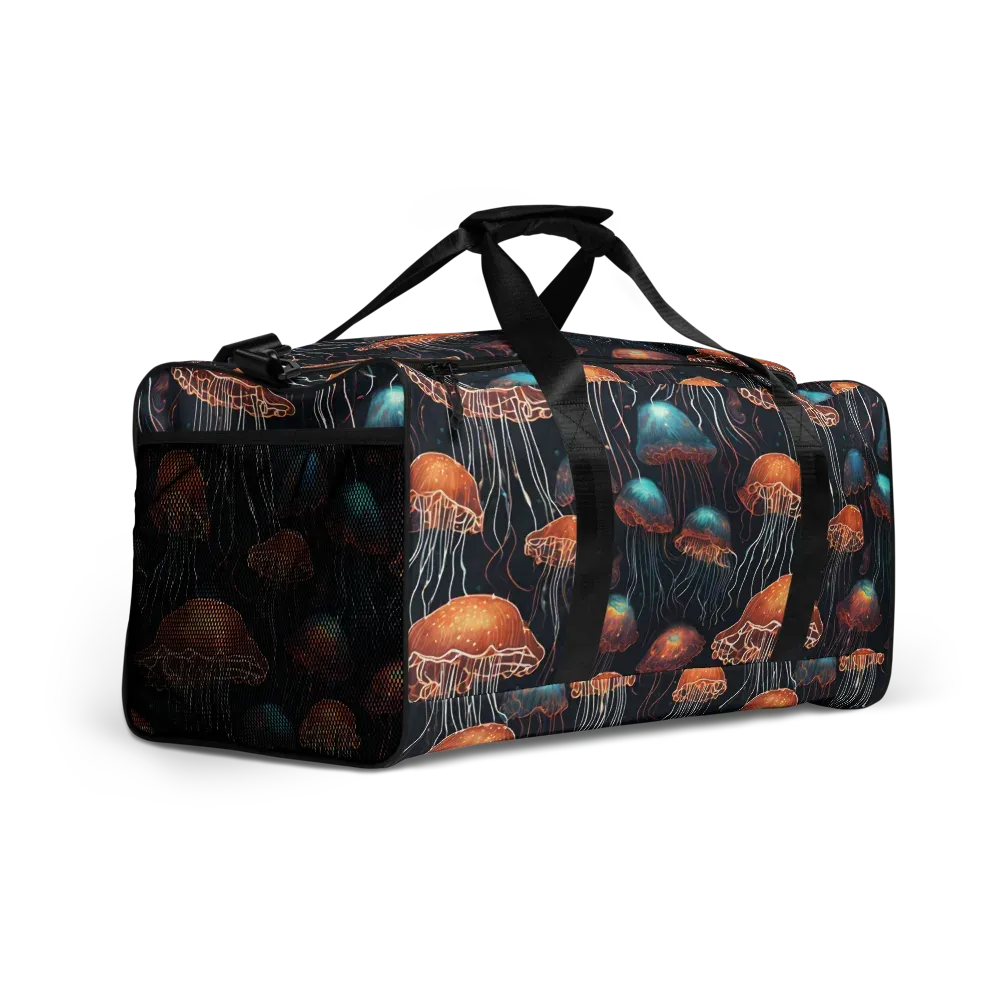 Ocean After Dark on Duffle Bag — Right Front
